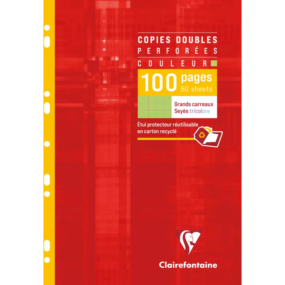 Clairefontaine Punched Double Sheets,...