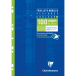 Clairefontaine Single Coloured Sheets, A4, Seyes ruling, 100 Pages , Blue/ Pc.