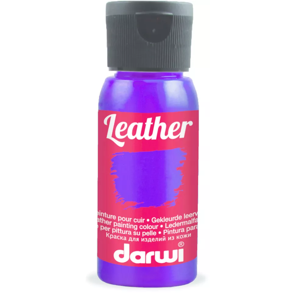 DARWI LEATHER 50ml violet-/ St.