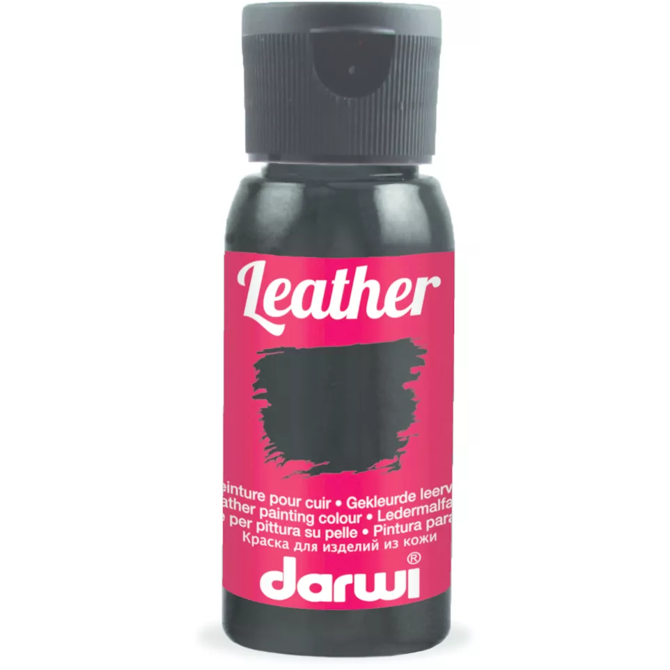 LEATHER 50 ML BLACK-/ Pc.