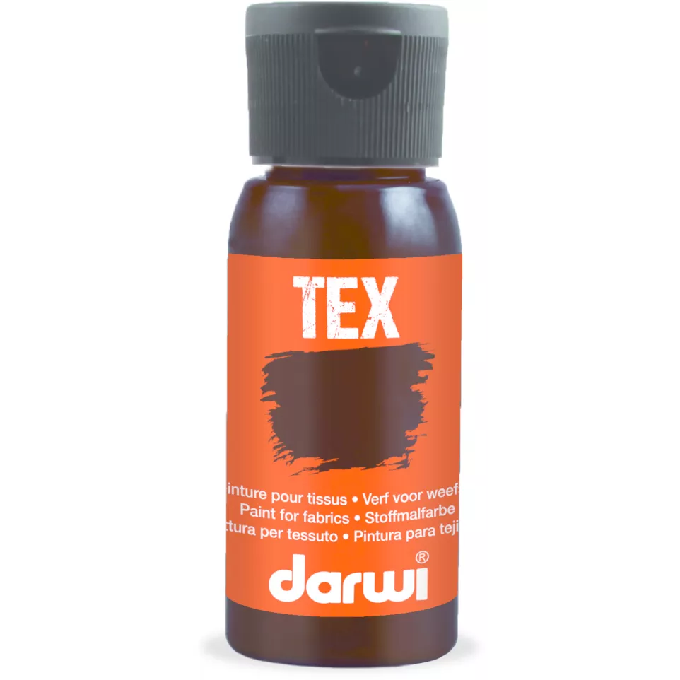 DARWI TEXTILE OPAK 5-0 ML MARRON...