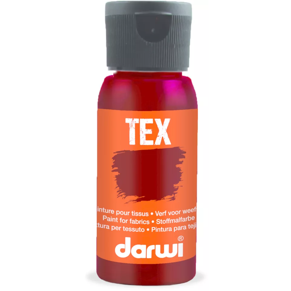 DARWI TEXTILE OPAK 5-0 ML ROUGE...