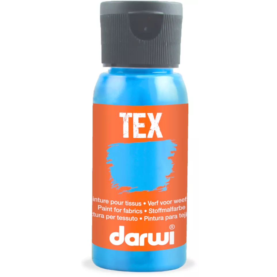 DARWI TEX 50ML eendenblauw-/ St.