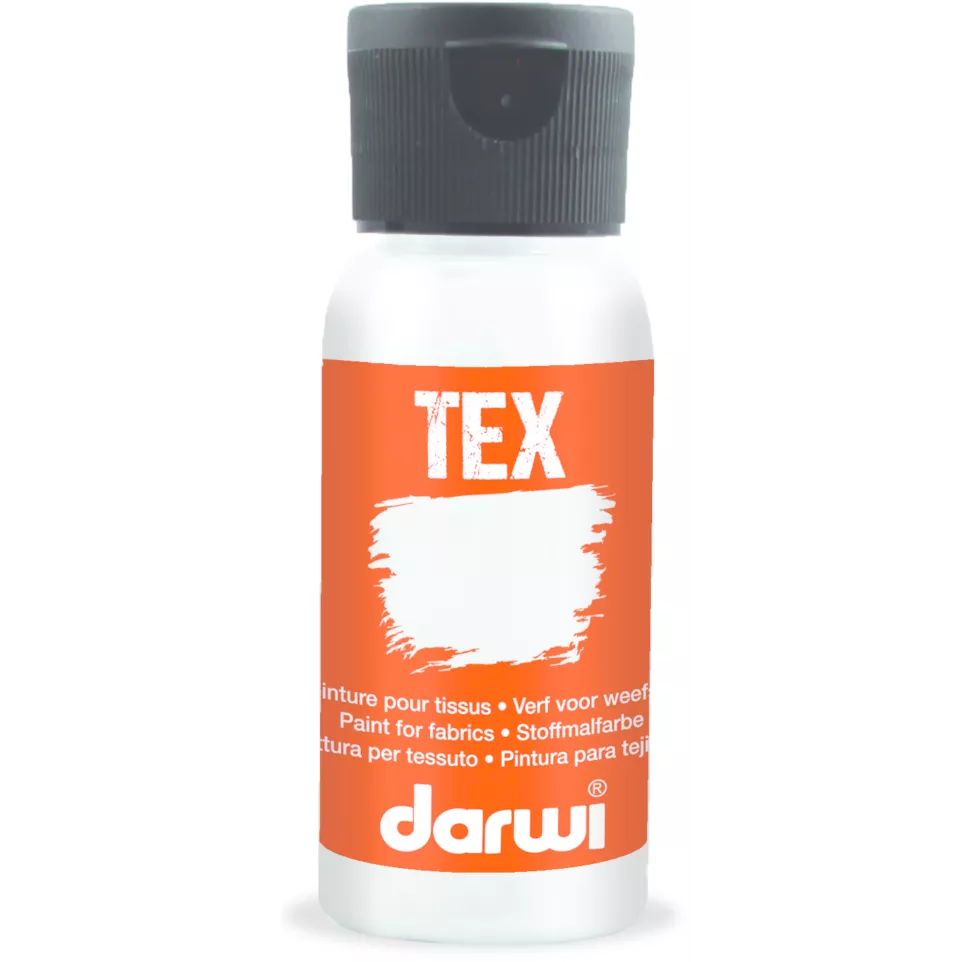 DARWI TEX 50ML wit parelmoer-/ St.
