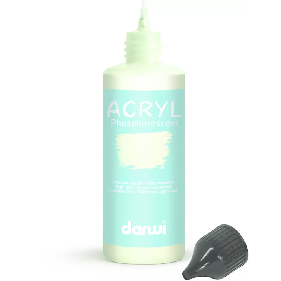 DARWI ACRYLIC PHOSPHORESCENT 80 ML-/ Pce
