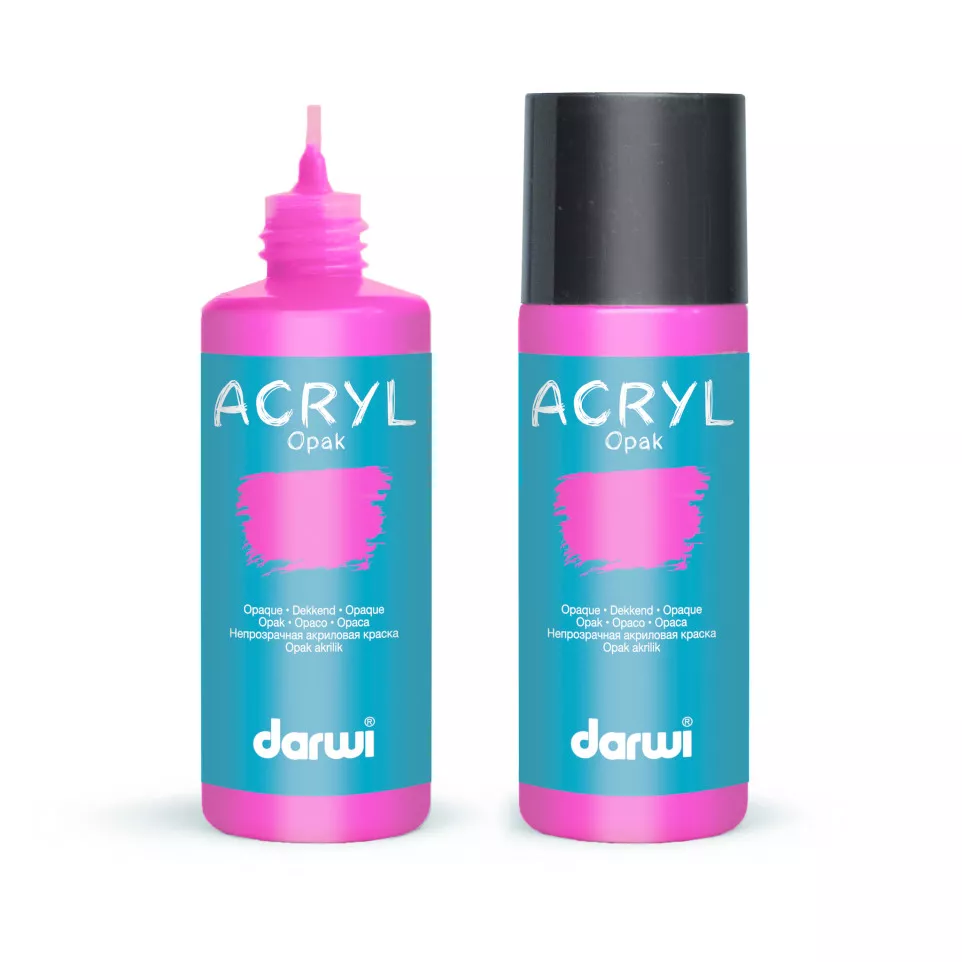 DARWI ACRYL OPAK 80ml magenta-/ St.