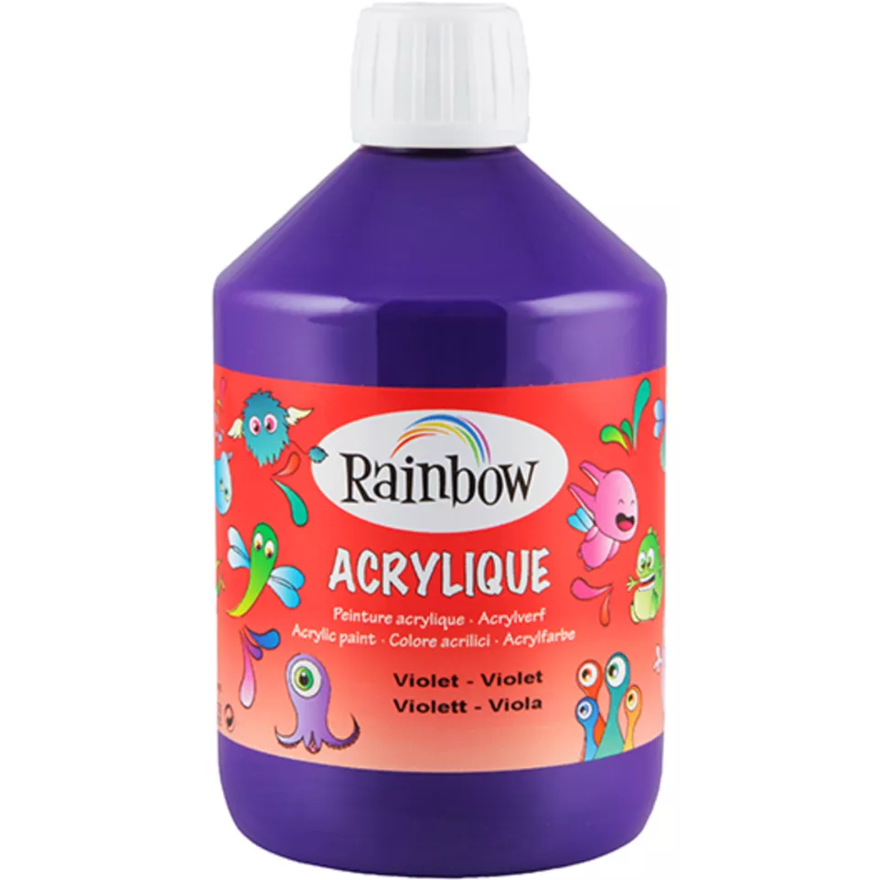 DARWI ACRYL MAT 500ml violet-/ St.