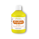 ACRYL MAT 500 ML PRIMARY YELLOW-/ Pc.