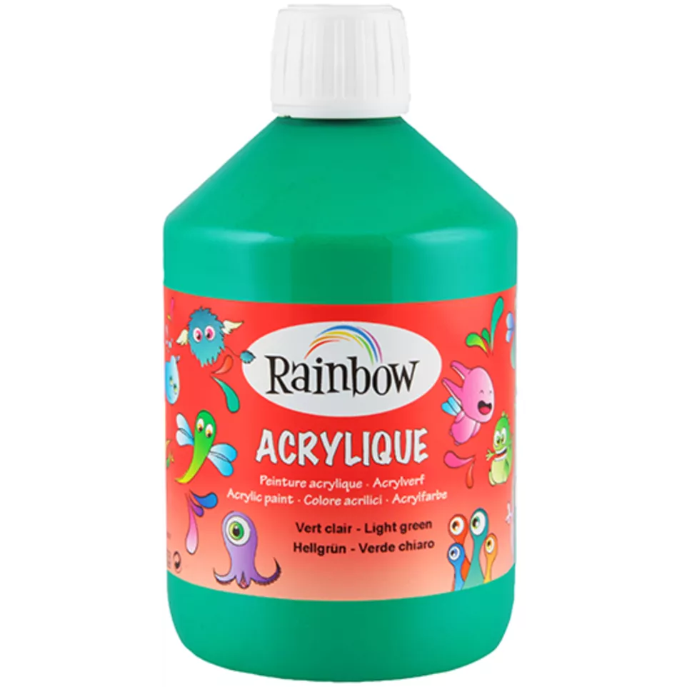 DARWI ACRYL MAT 500ml donkergroen-/ St.