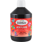 Peinture acryl. Rainbow...