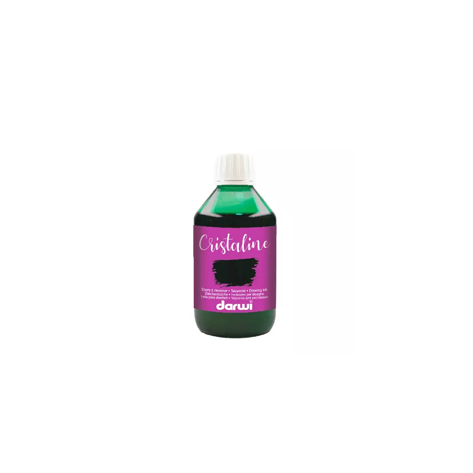 CRISTALINE 250 ML DARK GREEN-/ Pc.
