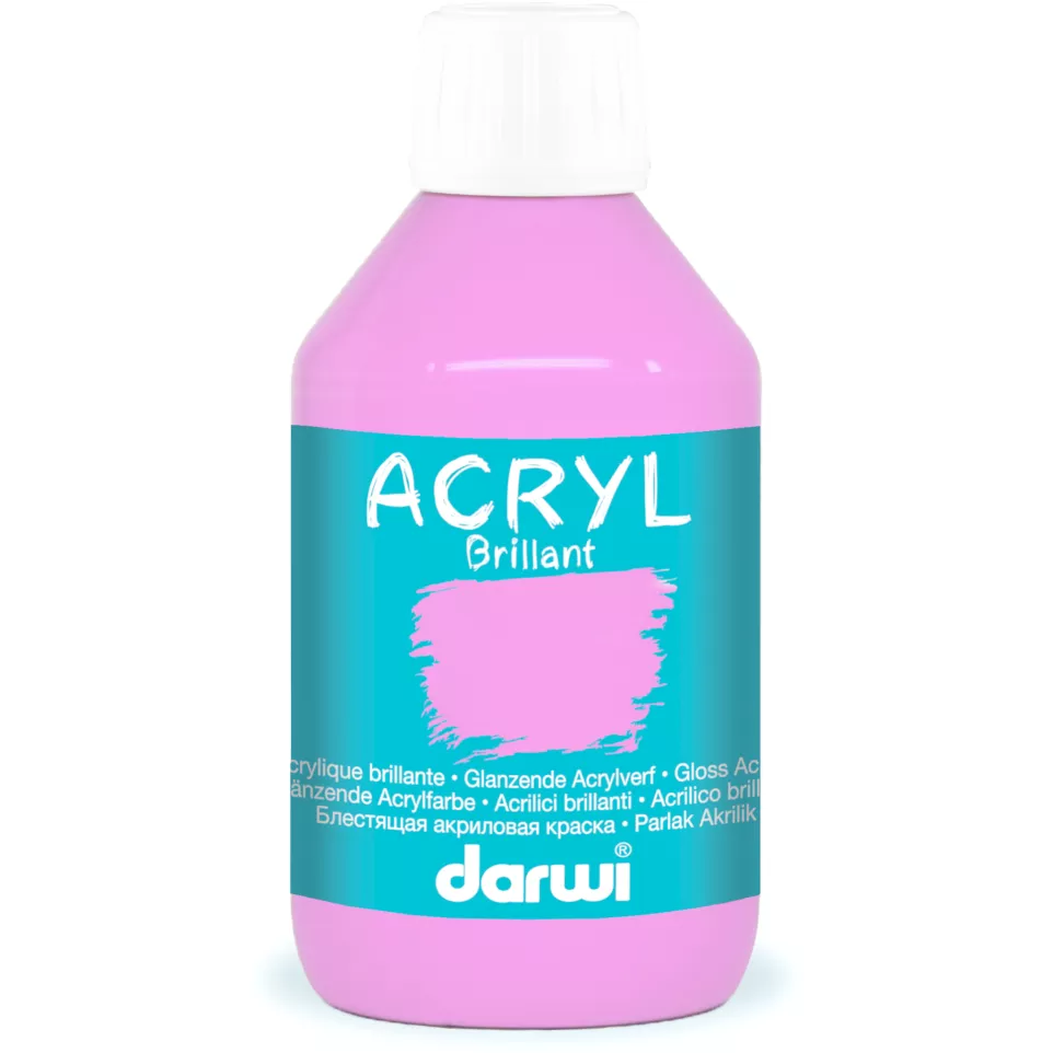 ACRYL GLOSSY 250 ML PINK-/ Pc.