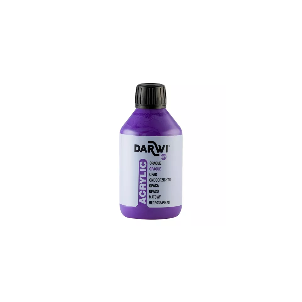 DARWI ACRYLIC OPAK 250 ML VIOLET-/ Pce