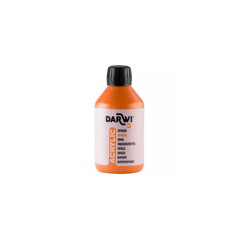 ACRYLIC OPAK 250 ML ORANGE-/ Pc.