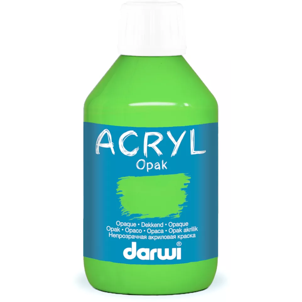 DARWI ACRYL OPAK 250ml dennengroen-/ St.