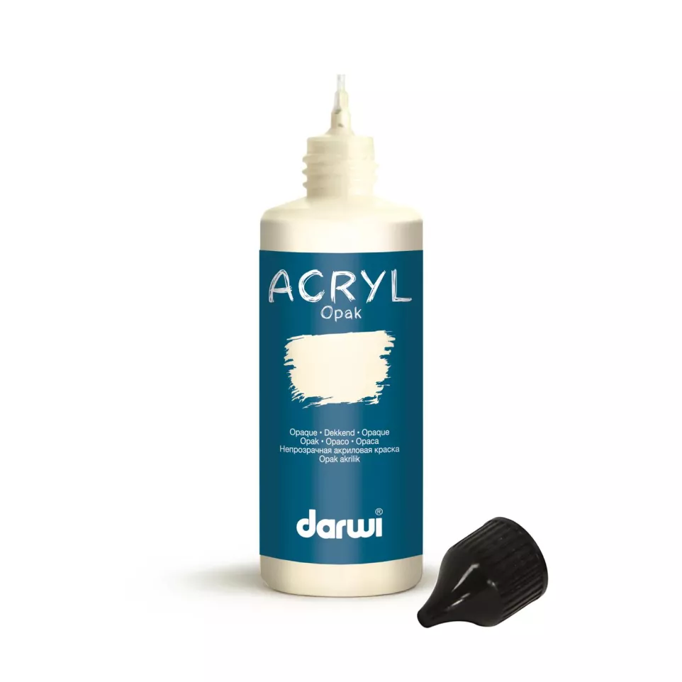 DARWI ACRYL OPAK 80ml ivoor-/ St.