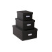 Lot de 3 boîtes de rangement OfficeByMe/ Pce