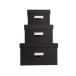 Lot de 3 boîtes de rangement OfficeByMe/ Pce