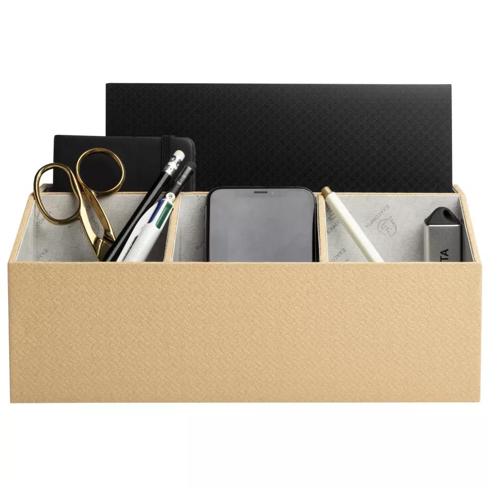 OfficeByMe 4 Compartment Desk...