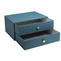 Box 2 laden karton OfficeByMe blauw-/ St.
