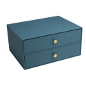 Box 2 laden karton OfficeByMe blauw-/ St.