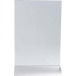 Vertical infostaande-r aluminium basis A4/ St.