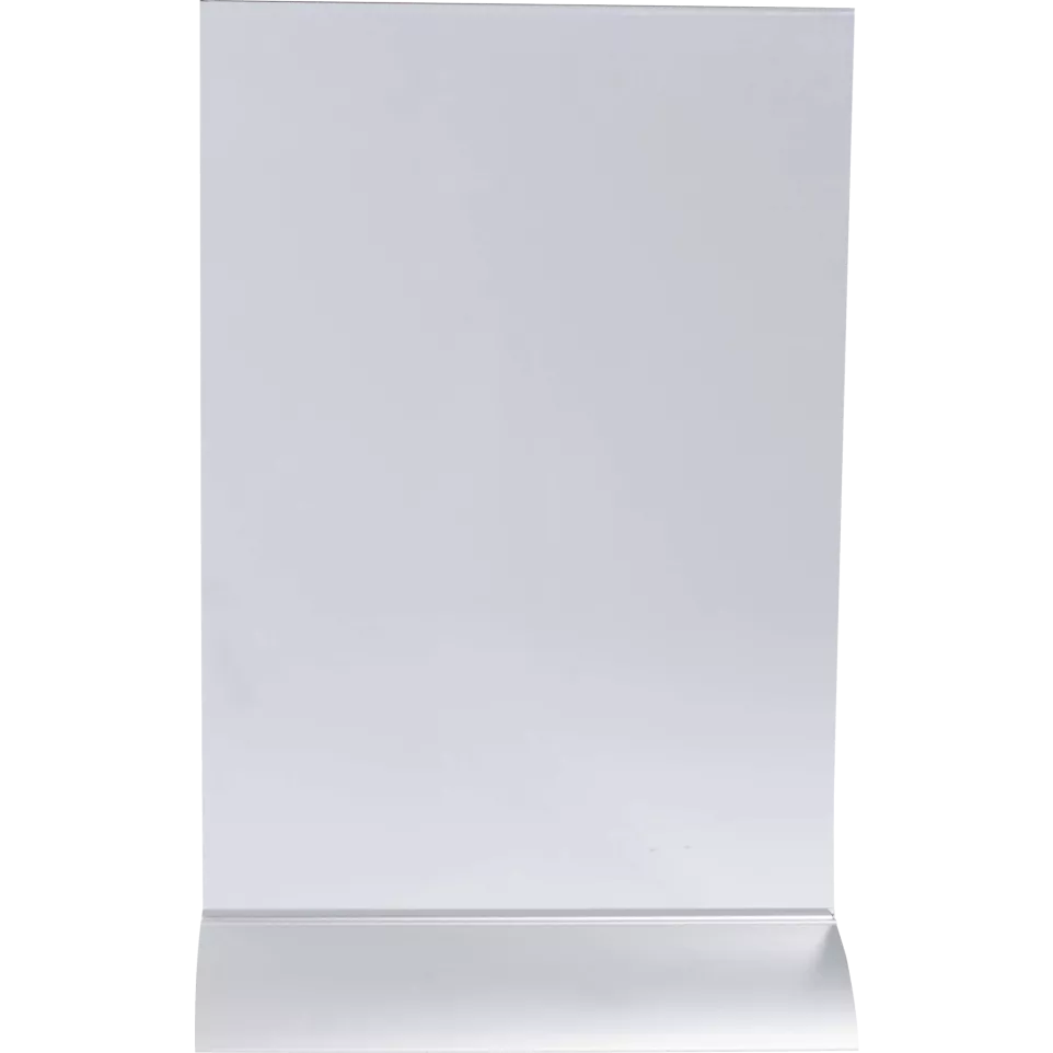 Porte-visuel vertical pied aluminium...