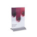Porte-visuel vertical pied aluminium A4/ Pce