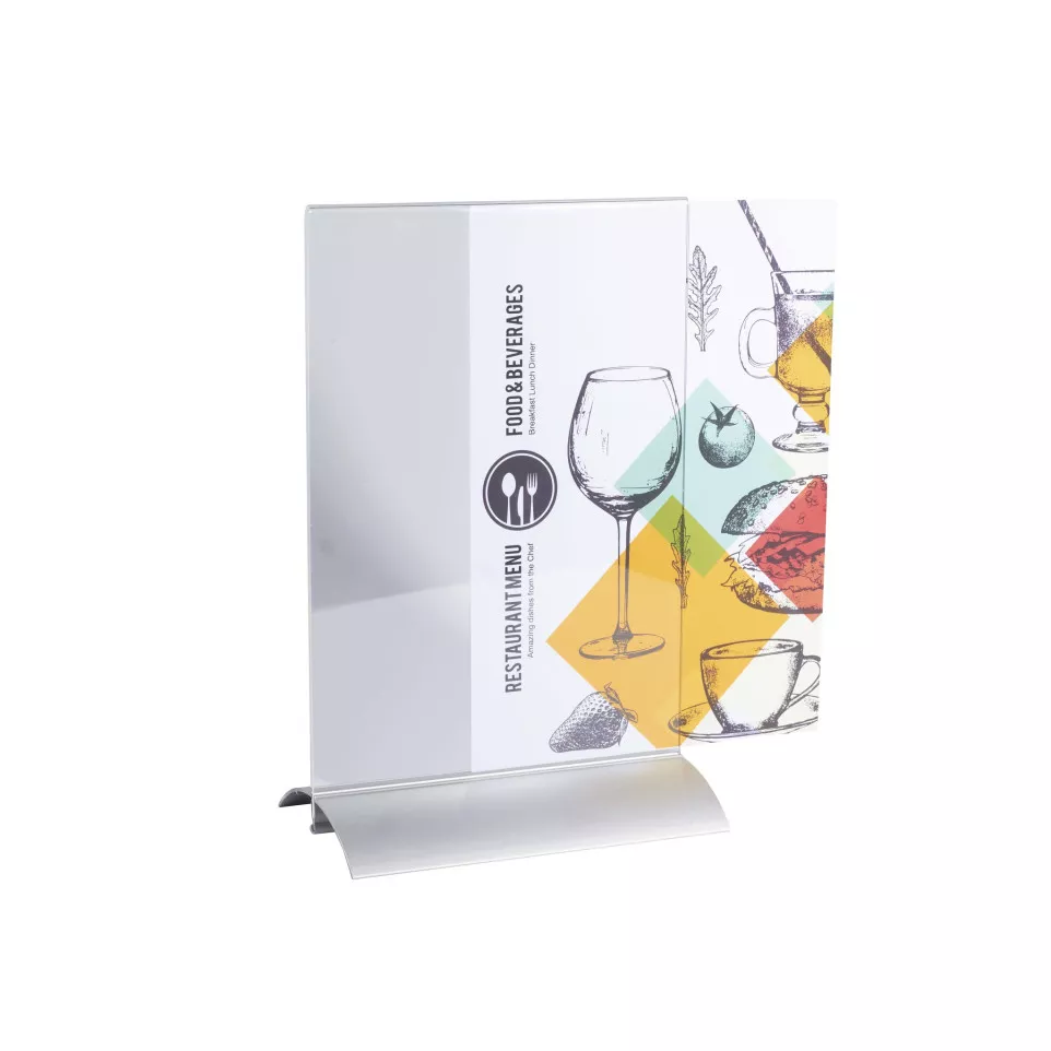 Vertical infostaande-r aluminium...