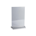 Porte-visuel vertical pied aluminium A4/ Pce