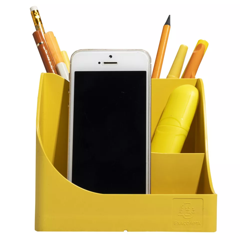 Pen-Wave Bee Blue Pencil Pot/ Pc.