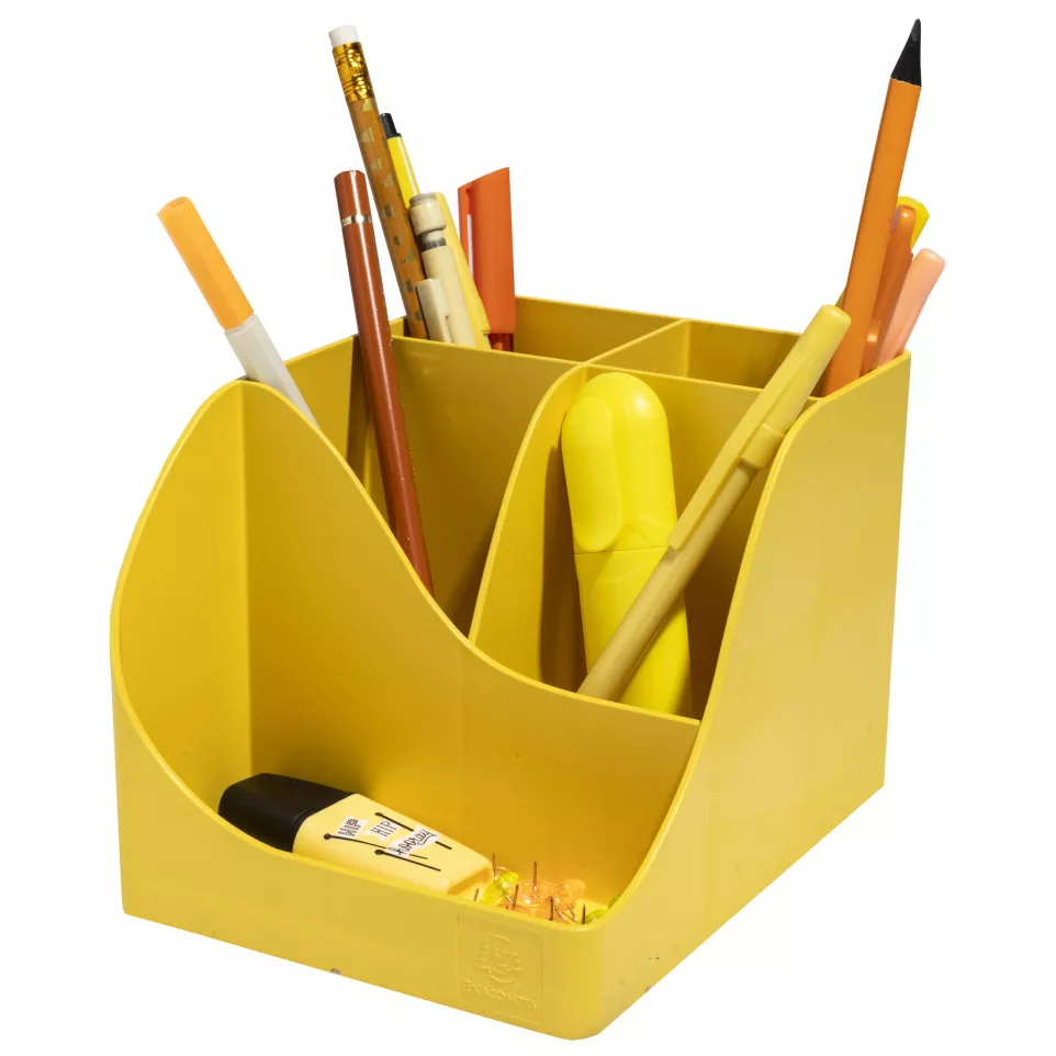 Pen-Wave Bee Blue Pencil Pot/ Pc.