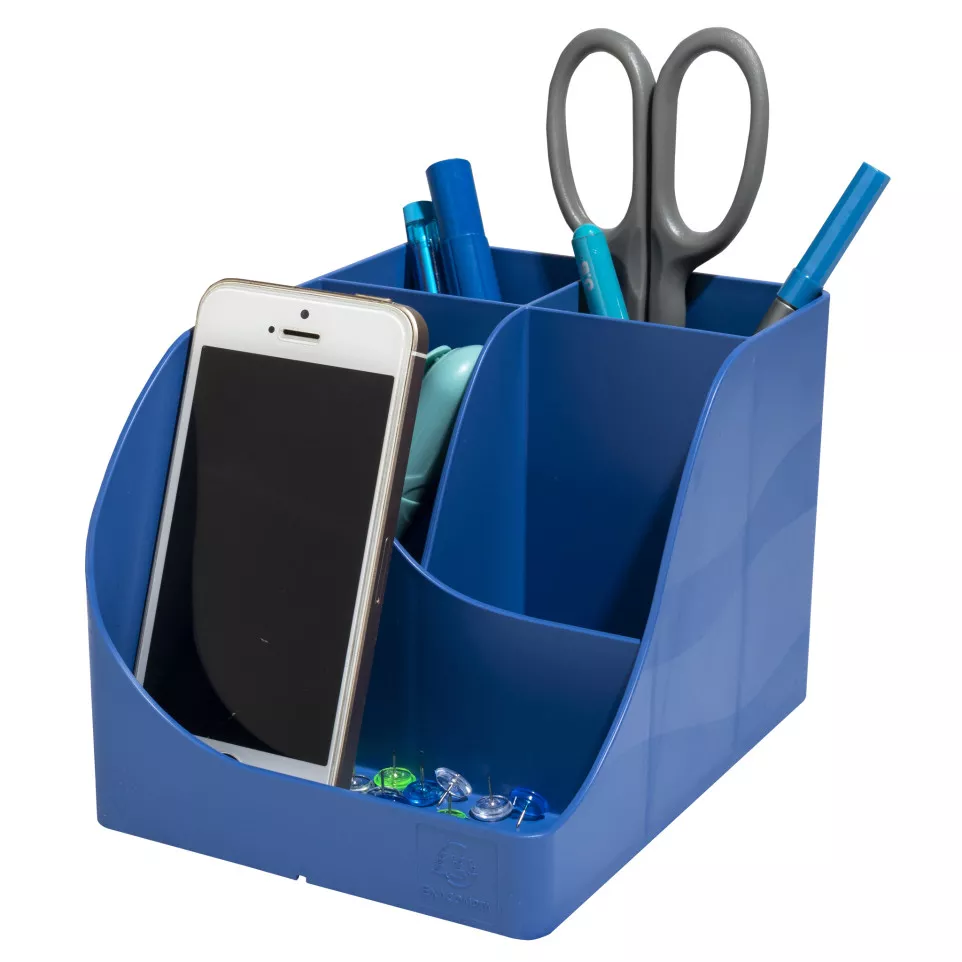 Pen-Wave Bee Blue Pencil Pot/ Pc.