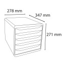 Big-Box Plus Skandi Pacifisch Blauw-/ St.