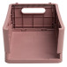 Opvouwbare doos Smar-t CaseMIDI  Oud roze/ St.