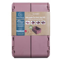 Opvouwbare doos Smar-t CaseMIDI  Oud roze/ St.