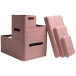 Opvouwbare doos Smar-t CaseMIDI  Oud roze/ St.