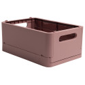 Opvouwbare doos Smar-t CaseMIDI  Oud roze/ St.