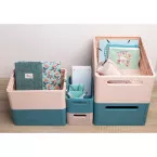 Opvouwbare doos Smar-tCase MIDI Lichtroze/ St.