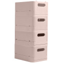 Opvouwbare doos Smar-tCase MIDI Lichtroze/ St.