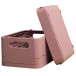 Opvouwbare doos Smar-t CaseMINI  Oud roze/ St.
