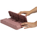 Opvouwbare doos Smar-t CaseMINI  Oud roze/ St.