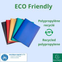 Opak semi rigid recycled PP document cover 80 views/ Pc.