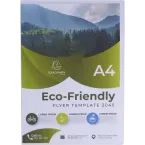 Forever Recycled PP Cut Flush Folders 120 micron A4/ Pc.