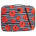 Housse ordinateur 15-16'' Motif Coquelicot/ Pce