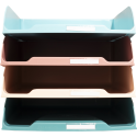 Exacompta Pack of 4 Letter Trays COMBO Styli Skandi/ Pc.
