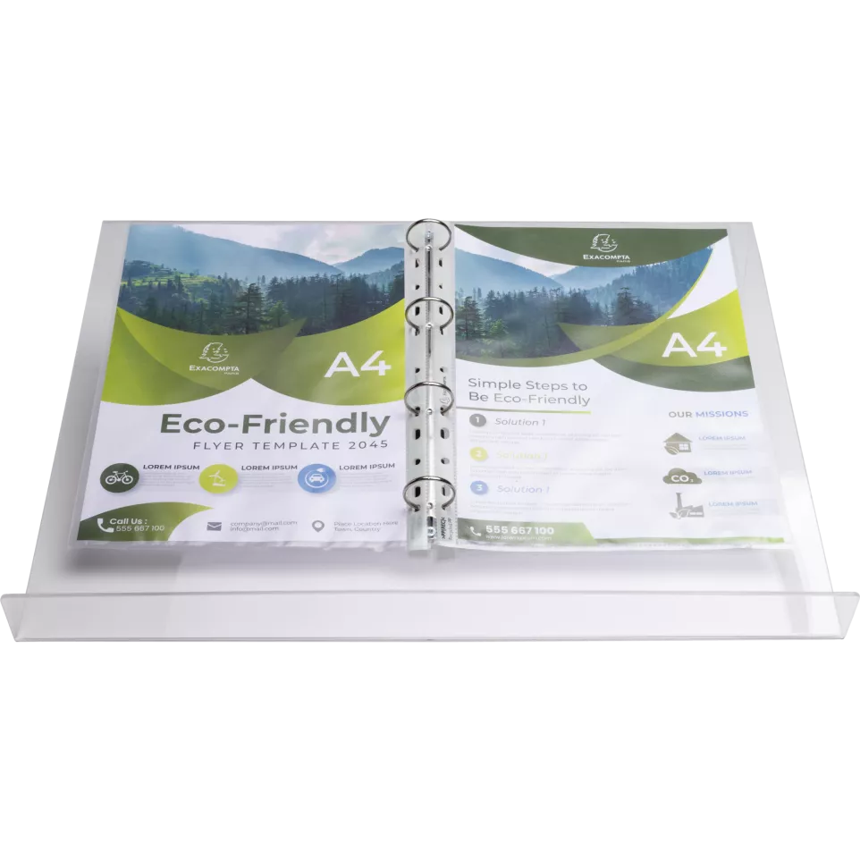 Lectern with binder rings/ Pc.