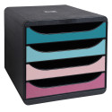 Module de classement Big Box 4 tiroirs Skandi/ Pce
