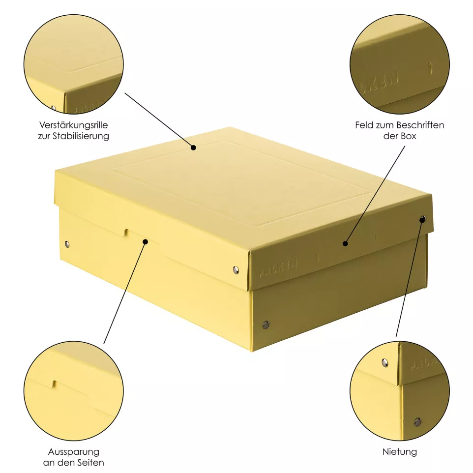 PureBox Pastel A4 100mm/ Pc.