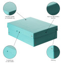 PureBox Pastell A4 blauw 100mm-/ St.